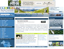 Tablet Screenshot of bayern-tourist.info